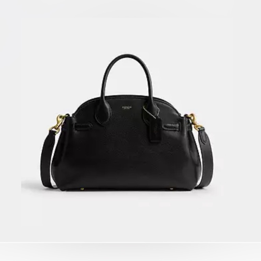 Coach Soft Empire Carryall Bag 28 Black